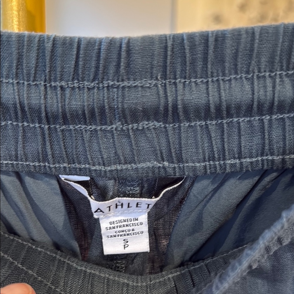 Athleta Gray Wide-Leg Pants - Picture 3 of 5